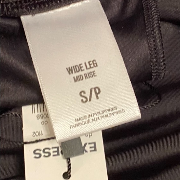 BIRTHDAY SALE!, EXPRESS small Black Velvet Pants NEW - Picture 10 of 16